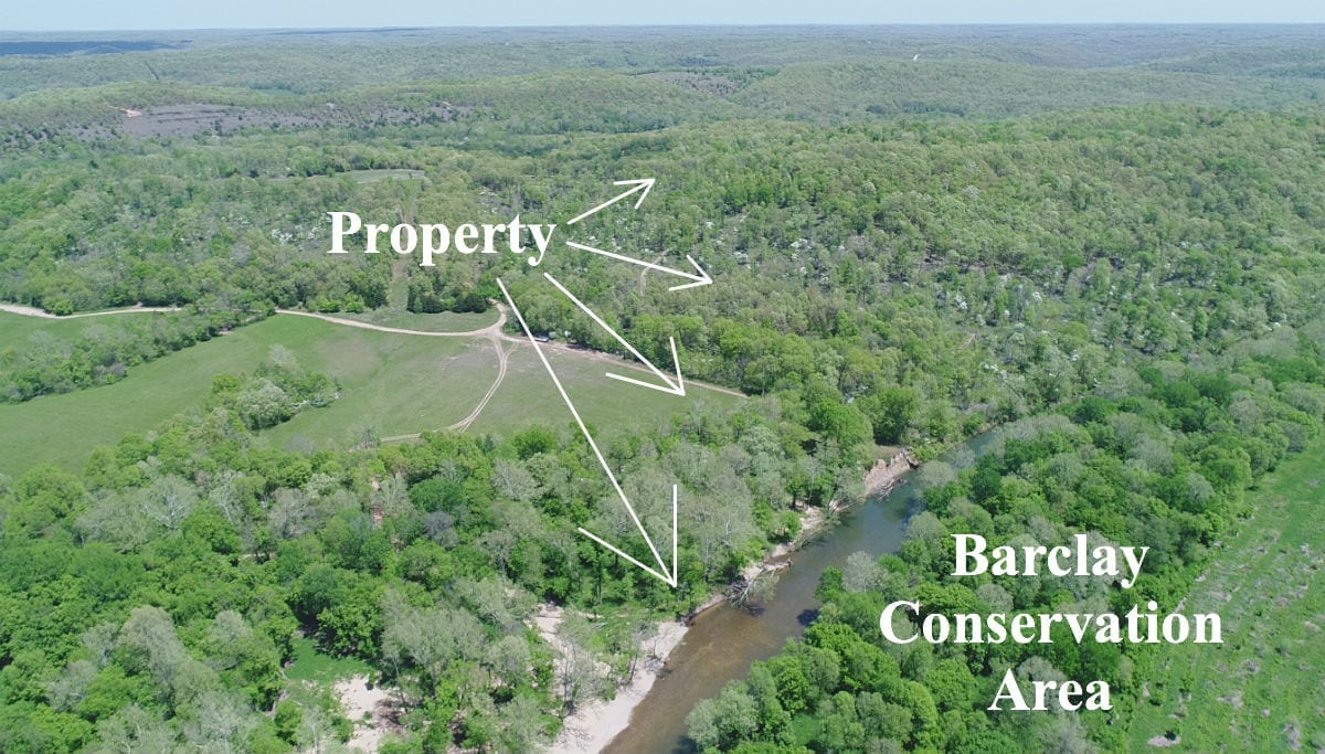 10.09 Acres ON Niangua River & Conservation Area w/ Power Meter IDRN15